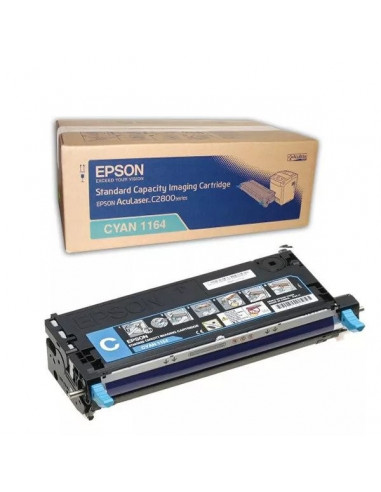 Cartus Toner Original Epson C13S051164 Cyan, 2000