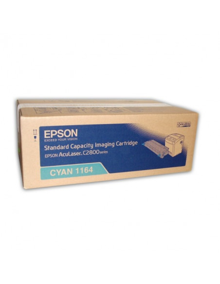 Cartus Toner Original Epson C13S051164 Cyan, 2000