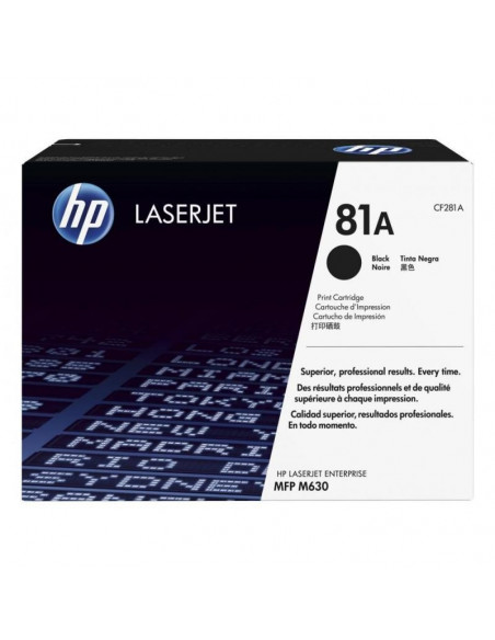 CF281A,Cartus toner HP 81A Black CF281A
