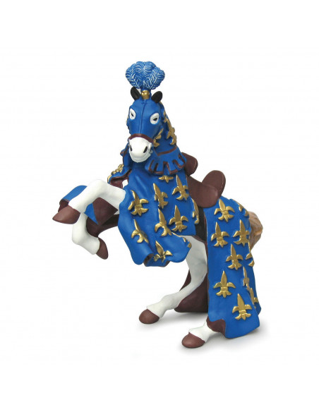 Papo Figurina Calul Printului Filip Albastru,Papo39258
