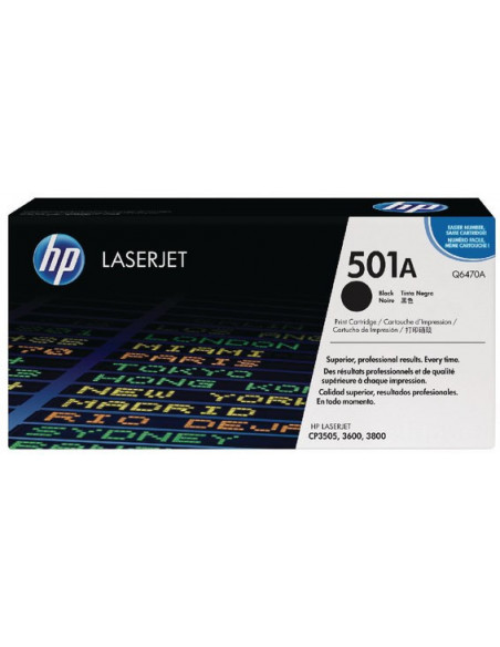 Cartus Toner Original Hp Q6470A Black, 6000 pagini Cartus Toner Original Hp Q6470A Black, 6000 pagini
