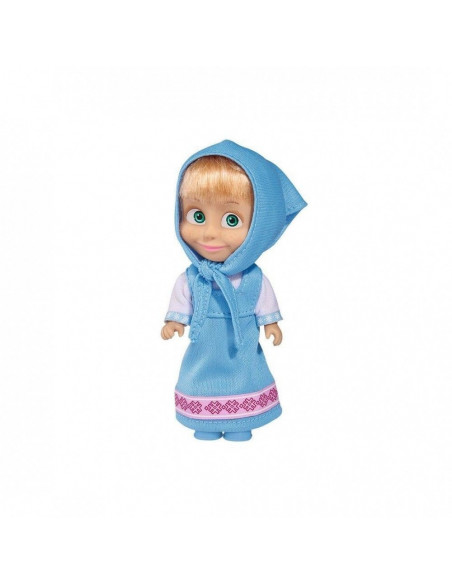 Papusica Masha In Rochita Albastra,109301678_ALBASTRU