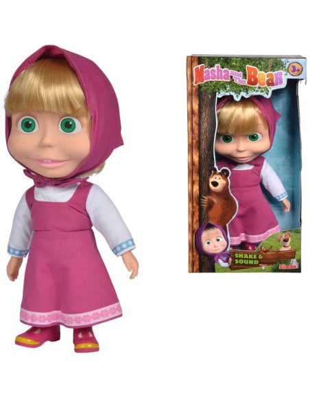 Papusa Masha 30cm Ne Miscam Si Cantam,109301074