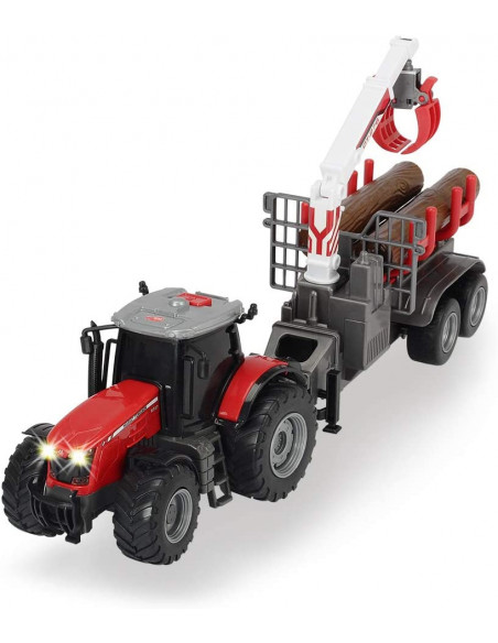 Tractor Cu Remorca Massey Ferguson 8737,203737003