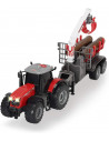 Tractor Cu Remorca Massey Ferguson 8737,203737003
