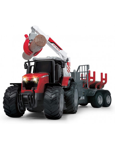 Tractor Cu Remorca Massey Ferguson 8737,203737003
