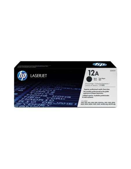Cartus Toner Original Hp Q2612A Black, 2000 pagini Cartus Toner Original Hp Q2612A Black, 2000 pagini