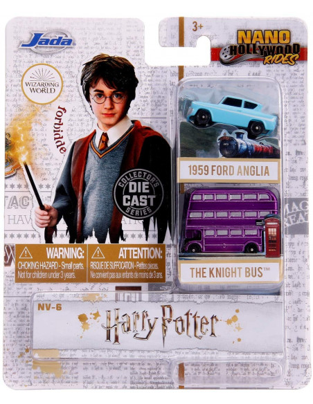 Harry Potter2 Set 2 Masinute The Knight Bus Si Ford Anglia