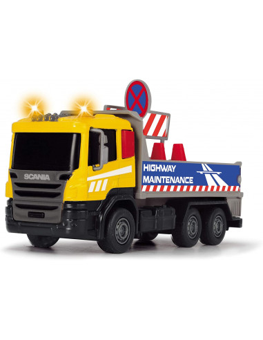 Masinuta Utilitara Scania City Team Galbena,203742011_GALBEN