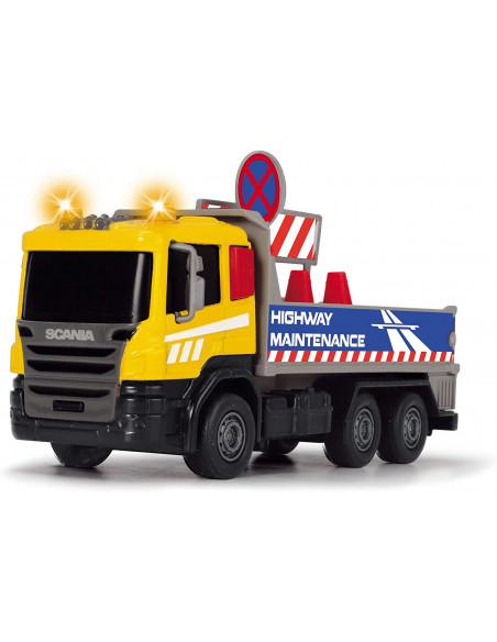 Masinuta Utilitara Scania City Team Galbena,203742011_GALBEN