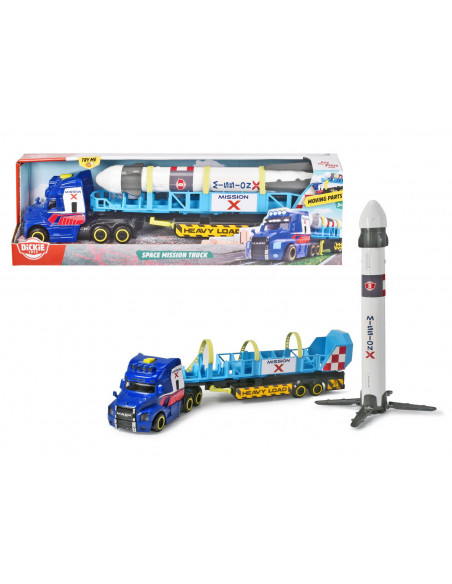 Set Format Din Camion Si Racheta Spatiala 41cm,203747010