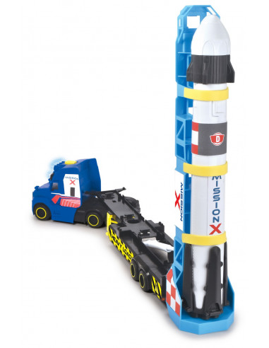 Set Format Din Camion Si Racheta Spatiala 41cm,203747010