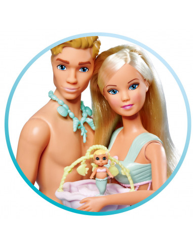 Papusa Stefi Love Familia De Sirene,105733524