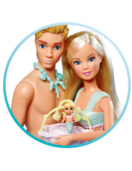 Papusa Stefi Love Familia De Sirene,105733524