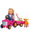 Papusa Evi Love Cu Tractor,105733518