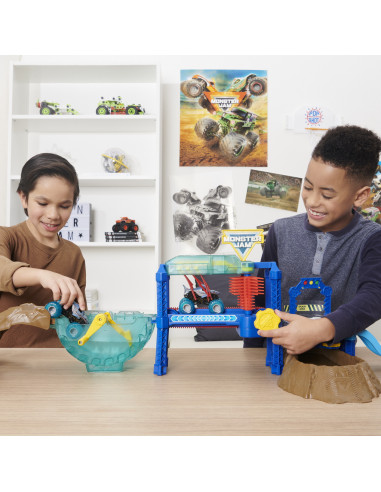Monster Jam Set Spalatorie Auto,6060518