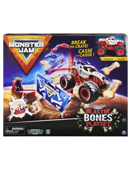 Monster Jam Set Cascadorii Blastin' Bones,6045029_20129455