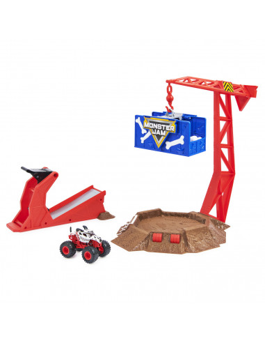 Monster Jam Set Cascadorii Blastin' Bones,6045029_20129455
