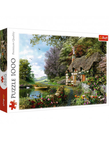 Puzzle Trefl 1000 Casuta De Pe Lac,10297