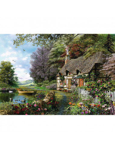 Puzzle Trefl 1000 Casuta De Pe Lac,10297