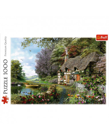 Puzzle Trefl 1000 Casuta De Pe Lac,10297