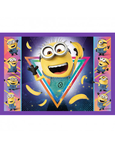 Puzzle Trefl 4in1 In Lumea Minionilor,34345