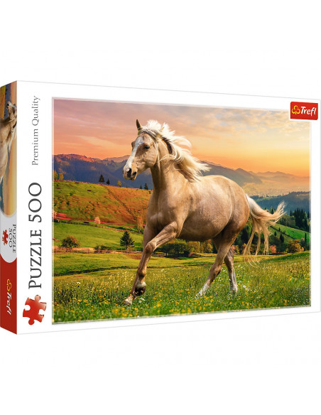 Puzzle Trefl 500 Cal La Galop In Asfintit,37396