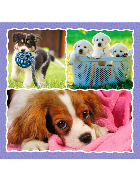 Puzzle Trefl 3in1 Catelusii Adorabili,34854