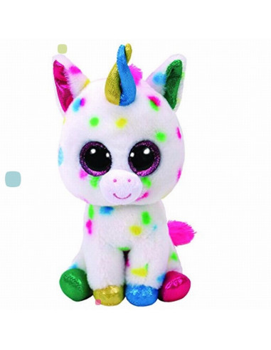 Plus Ty 15cm Boos Harmonie Unicorn Cu Buline,TY36898