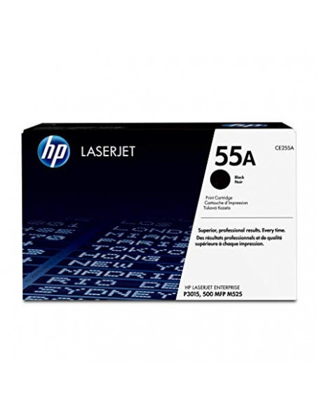 Cartus Toner Original Hp CE255A Black, 6000 pagini Cartus Toner Original Hp CE255A Black, 6000 pagini