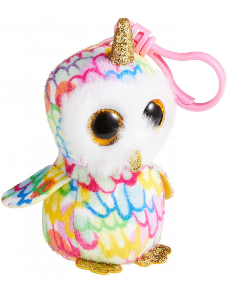 Plus Breloc Ty 8.5cm Bufnita Unicorn,TY35224