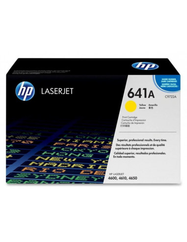 Cartus Toner Original Hp C9722A Yellow, 8000 pagini,C9722A