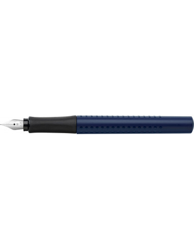 FC140804,Stilou grip 2011 Faber-Castell, Penita M, Albastru clasic