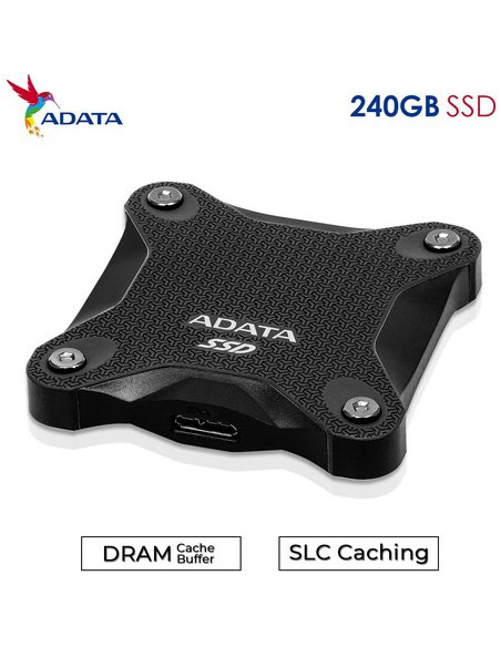 ASD600Q-240GU31-CBK,Ssd usb3.2 240gb ext. black/asd600q-240gu31-cbk adata