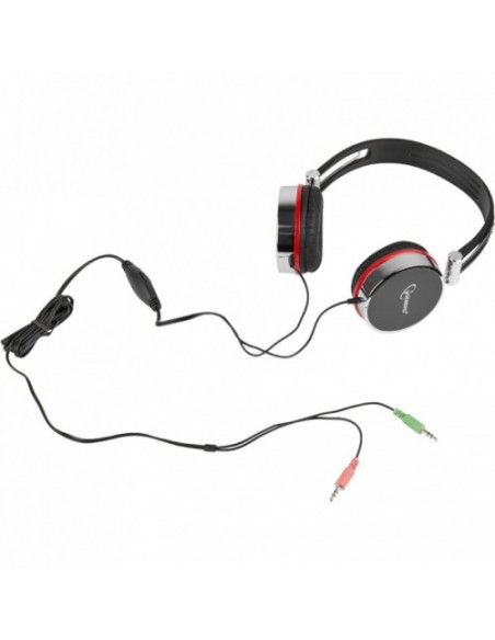 CASTI Gembird, cu fir, standard, utilizare multimedia, microfon CASTI Gembird, cu fir, standard, utilizare multimedia, microfon