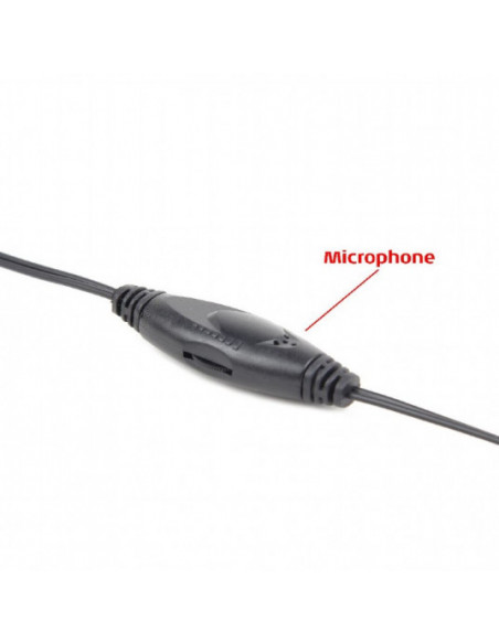 CASTI Gembird, cu fir, standard, utilizare multimedia, microfon CASTI Gembird, cu fir, standard, utilizare multimedia, microfon