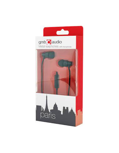 CASTI Gembird, "Paris", cu fir, intraauriculare, pt smartphone