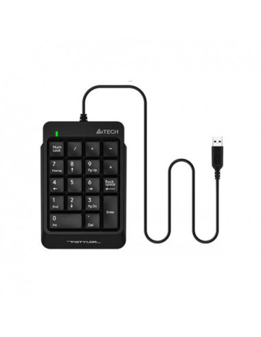 FK-13P-BK,Tastatura numerica A4TECH Fstyler, neagra