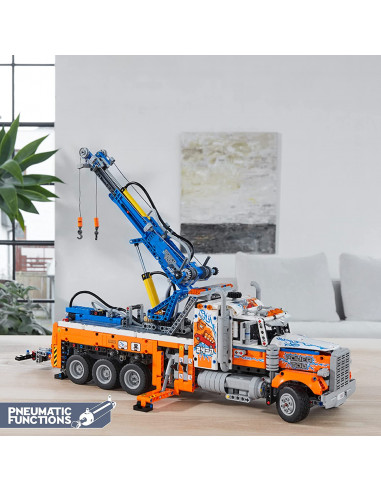 Lego Technic Camion De Remorcare De Mare Tonaj 42128,42128