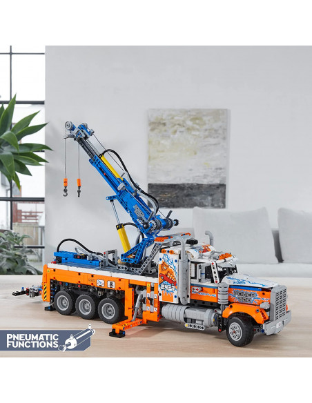Lego Technic Camion De Remorcare De Mare Tonaj 42128,42128