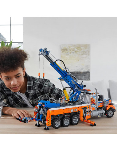 Lego Technic Camion De Remorcare De Mare Tonaj 42128,42128