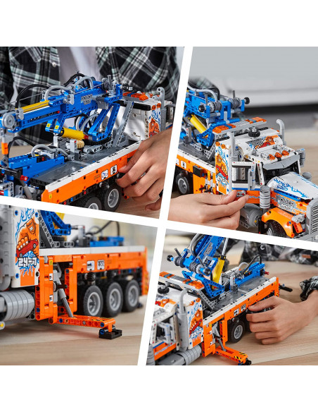 Lego Technic Camion De Remorcare De Mare Tonaj 42128,42128
