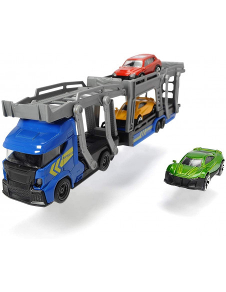 Set Trailer 28cm Cu 3 Masinute Metalice -