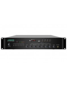 Amplificator 120W cu mixer, 6 zone, DSPPA MP212U cu USB/ SD/ FM