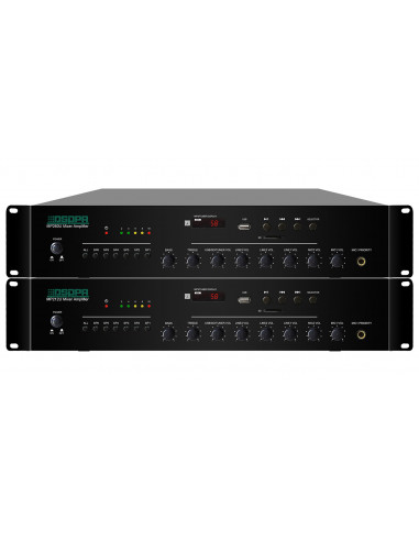 Amplificator 60W cu mixer DSPPA MP260U, 6 zone, USB/SD/Tuner