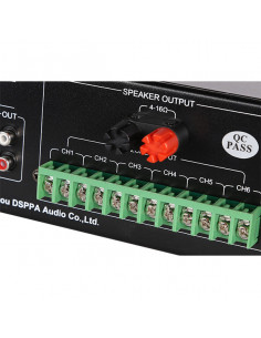 Amplificator 350W cu mixer DSPPA MP1010P, 6 zone, 2Mic si 3AUX 2