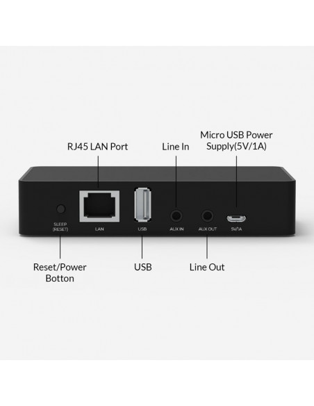 Streamer audio Arylic S10, LAN /Wi-Fi /Bluetooth, 24bit/192kHz