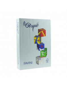 Carton Color 101 Favini, A4, 160 g/mp, Albastru Pal,A74T304