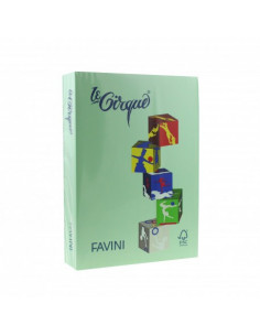Carton Color 107 Favini, A4, 160 g/mp, Verde Deschis,A74P304