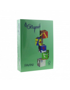 Carton Color 208 Favini, A4, 160 g/mp, Verde Inchis,A74D304